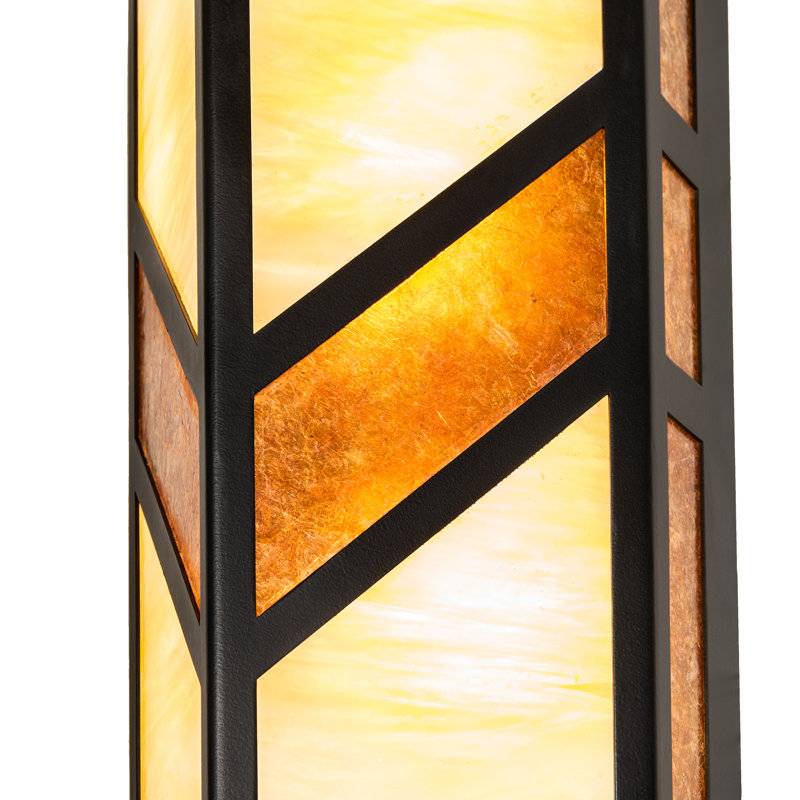 Santa Fe Steel Flush Mounted Sconce