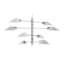 Alvie 8 - Light Sputnik Chandelier