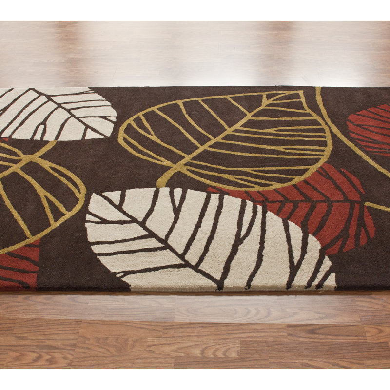 Tapis brun Intisaar Xoves, Rectangle 7 pi 7,2 po x 9 pi 6 po