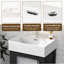 Meuble-lavabo de 20 pouces avec lavabo en céramique et beaucoup de rangement - idéal pour les petites salles de bain