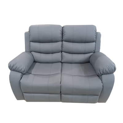 Sybley 2 Seater Faux Leather Reclining Sofa
