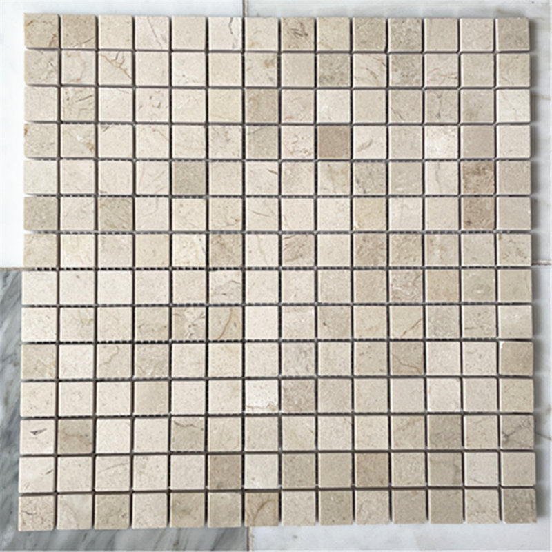 Carreau de mosaïque en marbre 12 po x 12 po