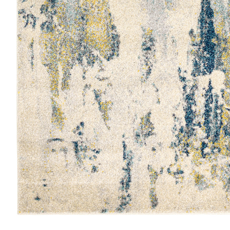 Rodriques Rectangle 160 cm x 220 cm Abstract Area Rug