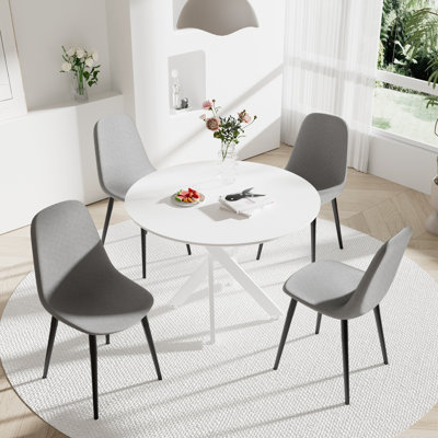 5 - Piece Round MDF Top Dining Set