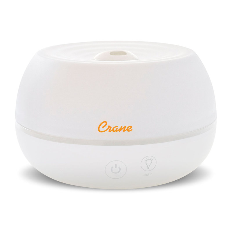 White Ultrasonic Cool Mist Humidifier and Aroma Diffuser