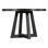 Chapman Shou Sugi Ban Petite Round Dining Table