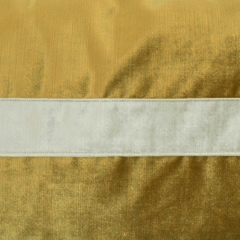 Iridescence Band Decorative Pillow, Citron, Rectangle 14"H x 24"W