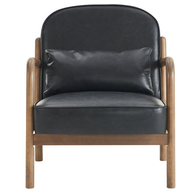 Maggese Faux Leather Armchair