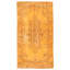 Tapis orange à transition de couleur Shabaz 3 pi 11 po x 6 pi 10 po