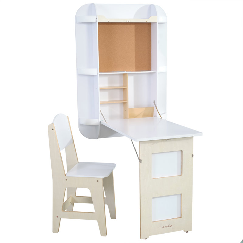 Arches Floating 79cm W Desk and Chair Set
