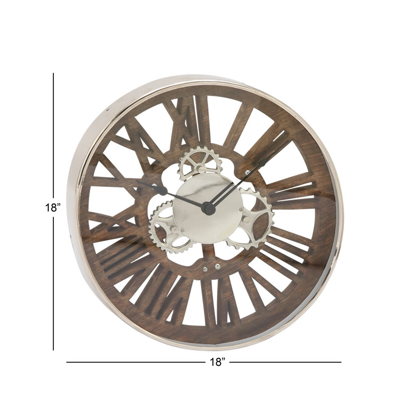 Carrillo Metal Wall Clock