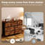 100 cm W Chest of 7 Drawers