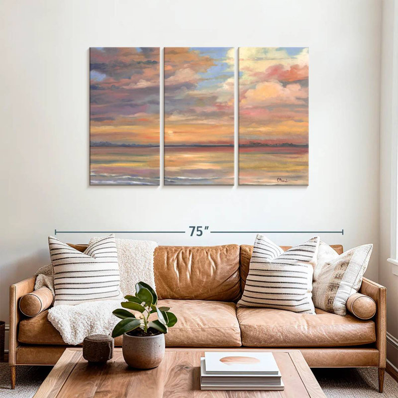 Gillard Shell Island Sunset, 36" H x 57" W
