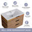 Ensemble de meuble-lavabo mural simple 30 po