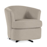 Swivel Barrel Chair