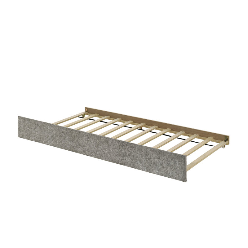 Lit de jour simple avec couchette Youssef, Gris ardoise