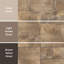 Adobe 39-3 / 8 po X 39 3/8 po Carreau de porcelaine pour plancher et mur