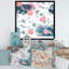 «Pink Beautiful Roses Green Leaves Briar Berries», reproduction d'art sur toile-66806087-66806088