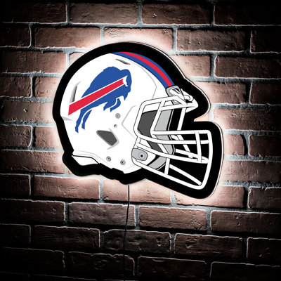 NFL LED Helmet Shaped Lighted Wall Sign