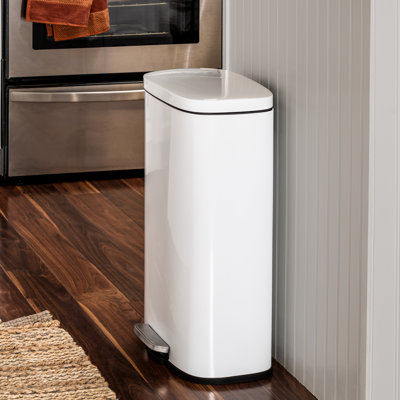 Ensemble de poubelles White Step on