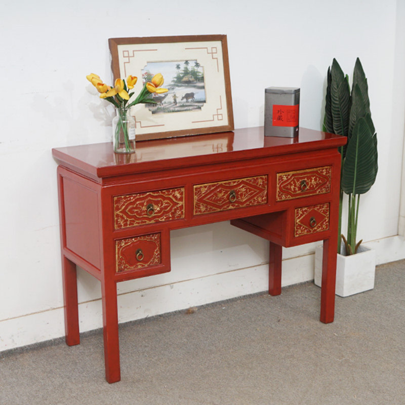 Commode simple simple rouge