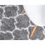 Tapis gris / ivoire à motif géométrique Abdirizak-2001886710