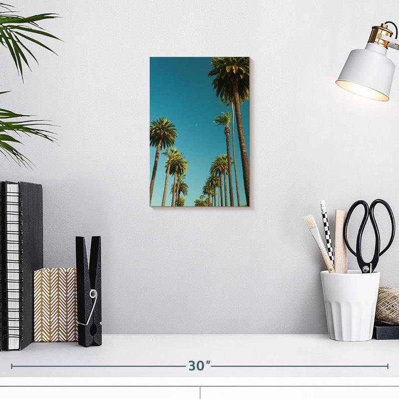 Harnek Palm Tree Rows, 12" H x 8" W