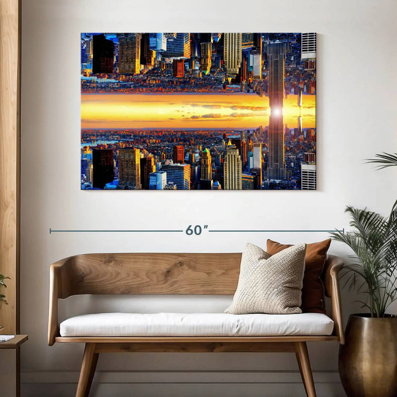 Sireci NYC Double Sided, 32" H x 48" W