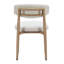 Chaise de salle à manger Bege - blanc