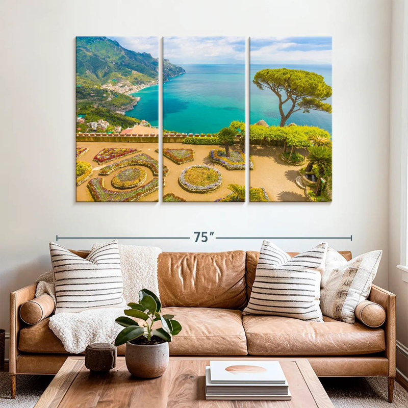 Gillard Perspectives Villa Rufolo, H 42 po x l 65 po