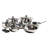 12 - Piece Stainless Steel Cookware Set