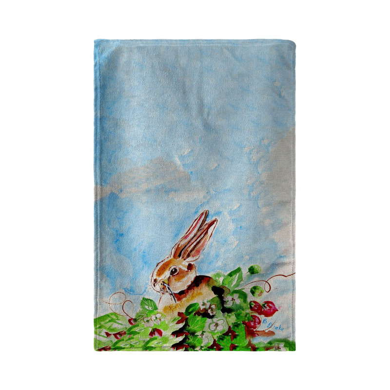 Serviette de cuisine de lapin jack