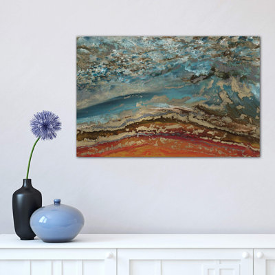 Red Ridge by Blakely Bering - Wrapped Canvas Painting