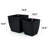 2 Self-Watering Planter - Hand Woven, To Harsh Weather, Enhance Garden Appearance Crate Handmade Square, Keep Plants Thriving With Automatic Watering, Elegant Look-1537953279