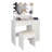 Makeup Vanity Set In White