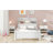 Charming Retro Style Wooden Platform Bed For Dreamy Sleep Experience-1205413849
