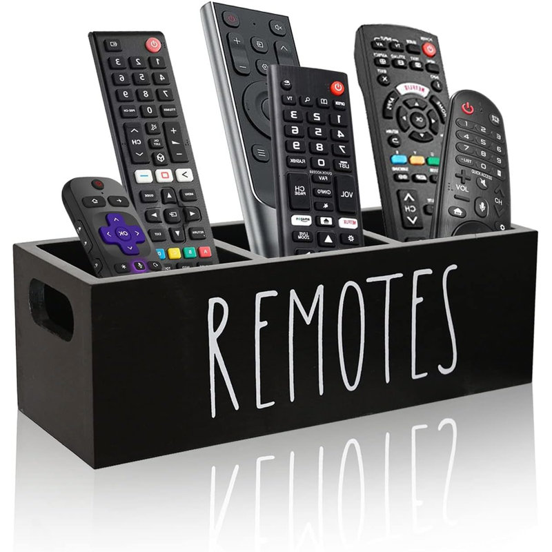 Support de télécommande, support de rangement à distance de ferme, boîte de contrôle de télévision de chevet