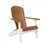 Antique Mahogany with White