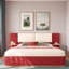 Lit plateforme tapissier avec tablettes-742419362-742419365