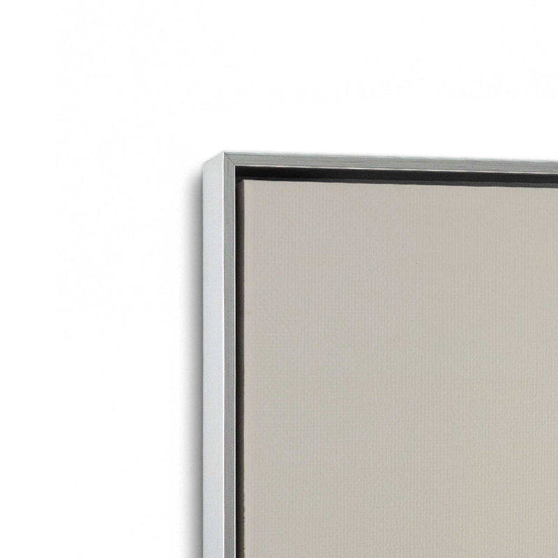 Ensemble de 2 impressions Whispering Valley Peaks, 36 po x 24 po, Cadre flottant en chrome poli