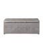 Banc de rangement rembourré en lin Jamesryan