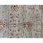 Hand Knotted Wool Area Rug in Light Blue And Ivory