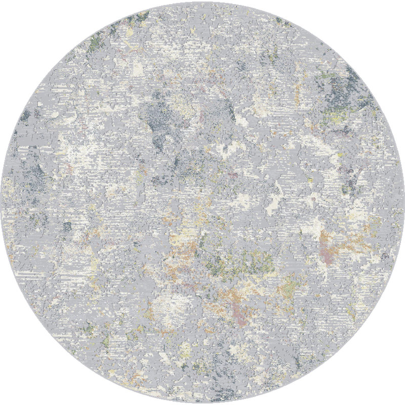 Alaina Abstract Area Rug, Round 160cm