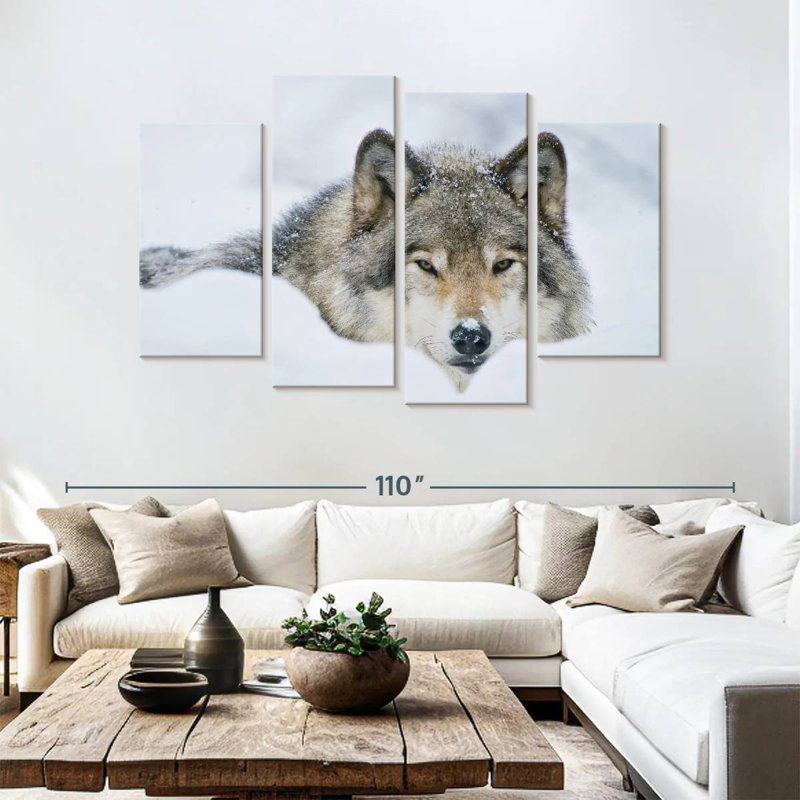 Brampt Wolf In Snow