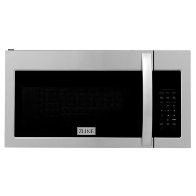 ZLINE Kitchen and Bath Black Studio 30"" 1.5 cu ft. 900 - Watt Convertible Convection Over-The-Range Microwave with Sensor Cooking -  MWO-OTR-30