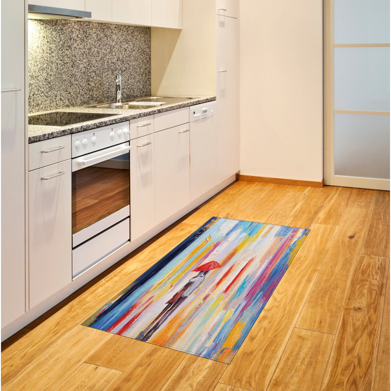 Urban Blue Area Rug, Rectangle 2'7" x 5'