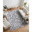 Marut Hand Tufted Abstract Area Rug in Light Gray-1105390735