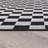 Checkered Black/Ivory Easy-Care Jute-Style Indoor/Outdoor Flat Woven Area Rug-1506320501-1506320496