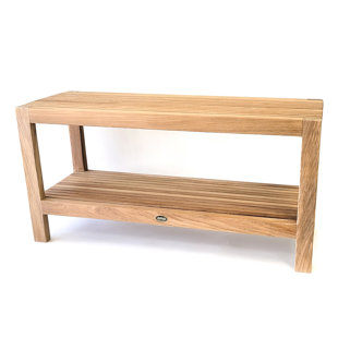 Fiji Shower Bench 36" (90 Cm) With Shelf