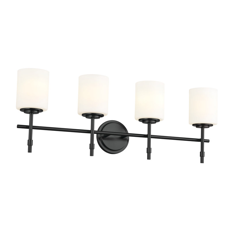 Luminaire de salle de bain, Noir, 4